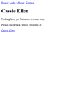 Mobile Screenshot of cassieellen.com